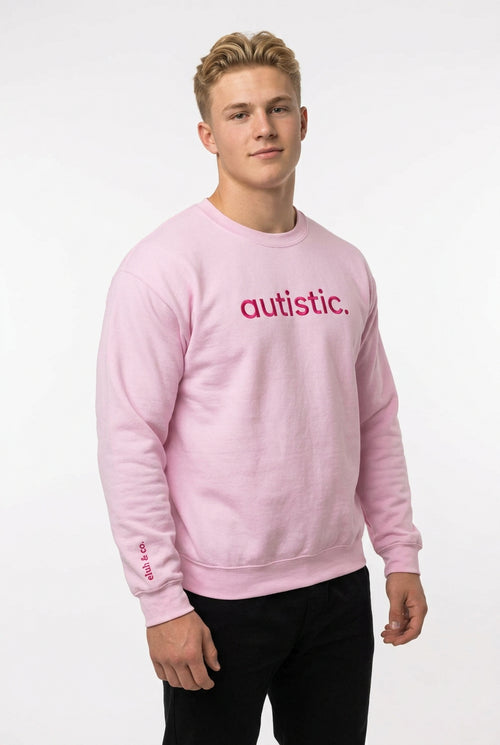all pink.